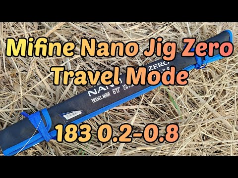 Видео: Осенний мормышинг с Mifine Nano Jig Zero Travel Mode 183 см. 0.2-0.8 гр. Первые впечатления. 