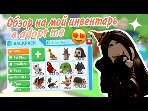 Видео: ОБЗОР НА МОЙ ИНВЕНТАРЬ В АДОПТ МИ😍|Lerkis::rblx adopt me|