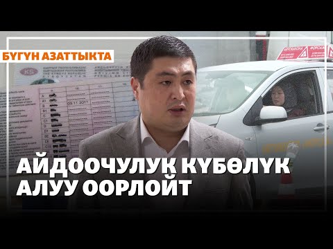 Видео: Айдоочулук күбөлүк алуу оорлойт | Жаңылыктар | 4.11.2025
