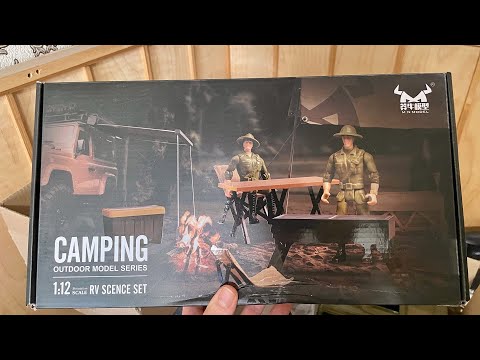 Видео: ✅ Кемпинг для моделей MN и WPL. Аксессуары для моделей