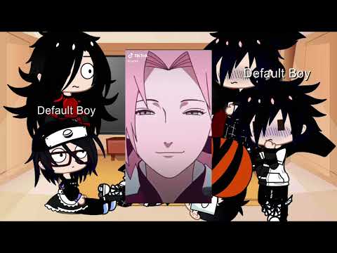 Видео: Gacha club,реакция клана учиха(Обито,Мадара,Сарада,Итачи,Саске)на Сакуру Харуто2/1