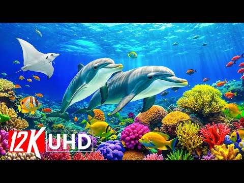 Видео: Подводный рай 12K ВИДЕО — Откройте для себя завораживающую морскую жизнь и спокойствие океана