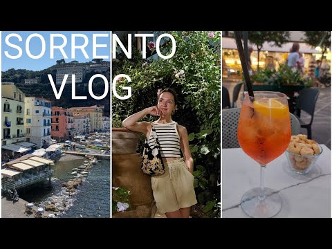 Видео: Italy VLOG. Cорренто, первые впечатления, цены, шопинг, лимонный город 🍋
