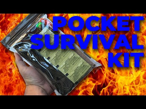 Видео: Карманный набор для выживания в дикой природе