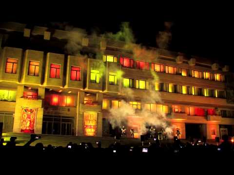 Видео: СВЕТЛИННО ШОУ В ШУМЕН 3D MAPPING SHUMEN HD