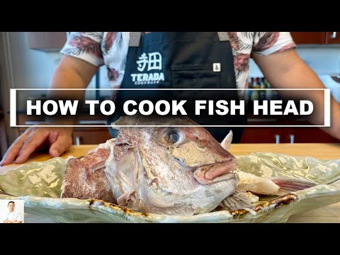 Видео: Как приготовить голову рыбы — люциан кабутони
