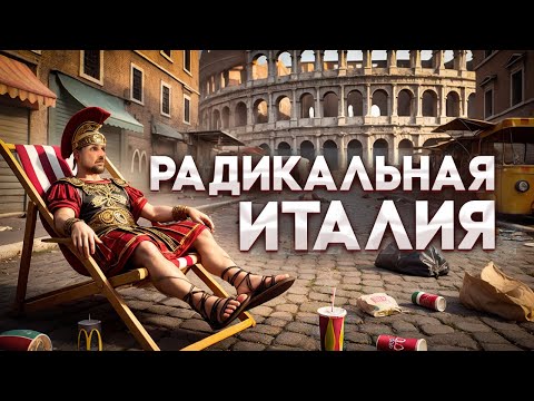 Видео: ИТАЛИЯ. Где все люди?? Как отдыхал Калигула! Красные бригады.