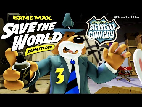 Видео: Бешеный кастинг ☀ Sam & Max Save the World Прохождение игры #3