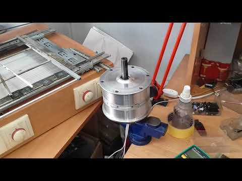 Видео: Самодельное мотор колесо 36/48 вольт 800/1000 ват из гироборда ЧАСТЬ № 2