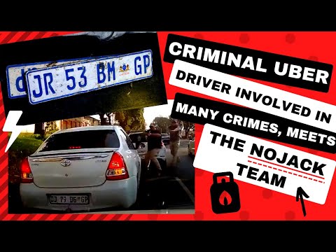 Видео: Водитель-вор Uber встречает команду по борьбе с угонами Nojack