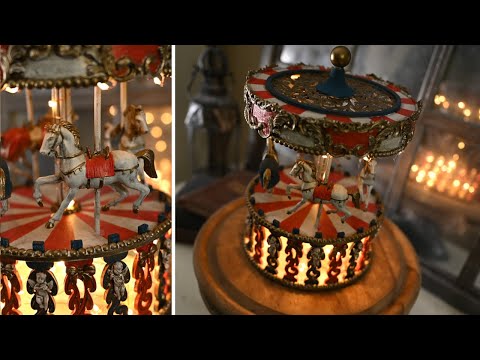 Видео: Фикс-Прайс переделка / Декоративная карусель из деревянной шкатулки