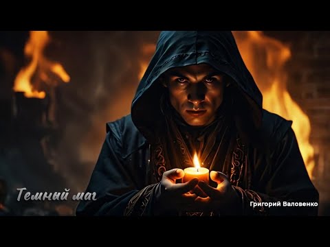 Видео: "Темный маг" - Новая Рок-баллада! Стихи Григорий Валовенко, поет - Нейросеть!!!