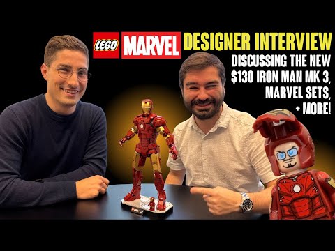 Видео: ИНТЕРВЬЮ С ДИЗАЙНЕРОМ LEGO MARVEL Iron Man Mk3 за 130 долларов (полный разбор и многое другое!)