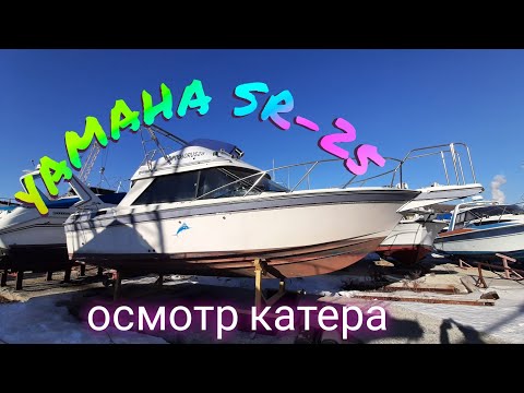 Видео: Осмотр для клиента катера YAMAHA SR-25. Всё о катерах во Владивостоке , помощь в покупке.