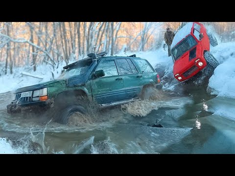Видео: Пробить дорогу и не замёрзнуть! Лёд который ломает всё Зимний Off road Extreme Stars