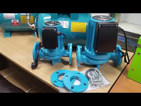 Видео: Насосы циркуляционные с фланцем GREENPUMP LPS