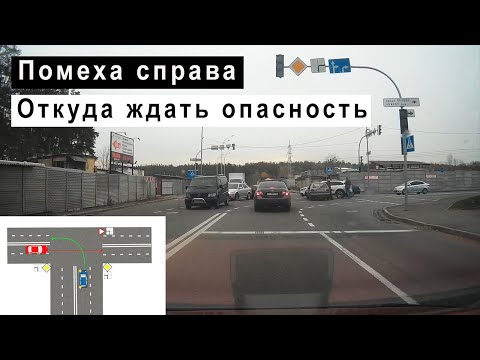 Видео: Откуда Ждать Опасность, Помеха Справа