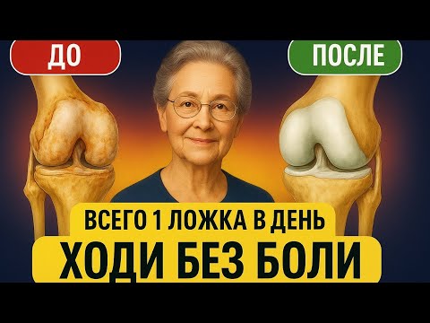 Видео: Всего 1 ложка ВОССТАНАВЛИВАЕТ Хрящи в Коленях за 24 часа!