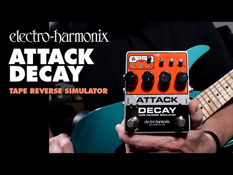 Видео: Педаль Electro-Harmonix Attack Decay Tape Reverse Simulator (демонстрация Билла Рупперта)