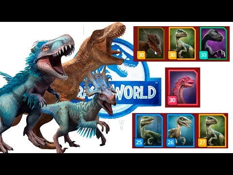 Видео: Сильнейшие динозавры против меня Jurassic World Alive