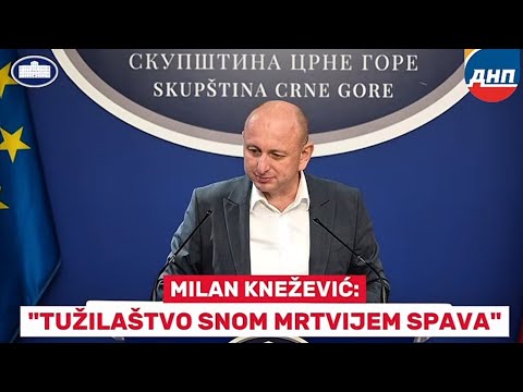 Видео: КНЕЖЕВИЋ: "ТУЖИЛАШТВО СНОМ МРТВИЈЕМ СПАВА"