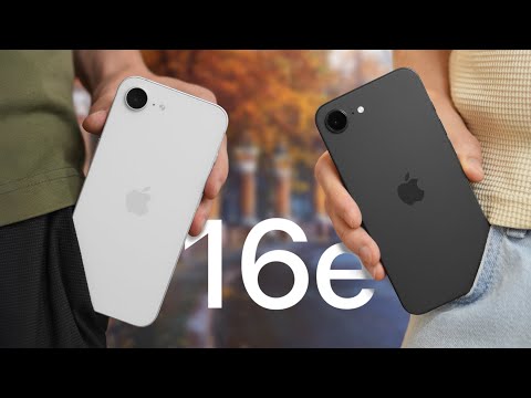 Видео: iPhone 16e в реальной жизни
