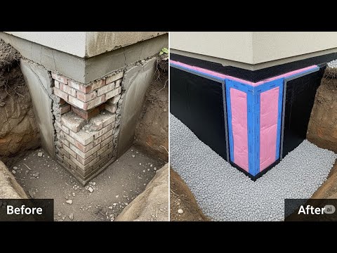 Видео: Гідроізоляція та утеплення фундаменту. Вся правда без прикрас!