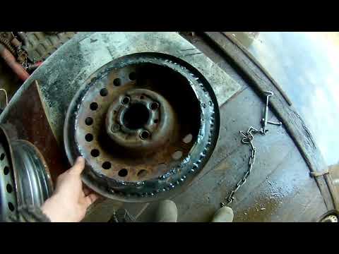 Видео: Проект. Грабли ленточные для Т-25 самодельные. Начало. Делаю шкивы большого диаметра.