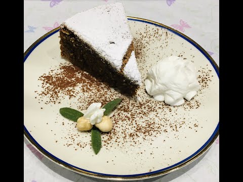 Видео: Настоящий Итальянский Пьемонтский ореховый торт