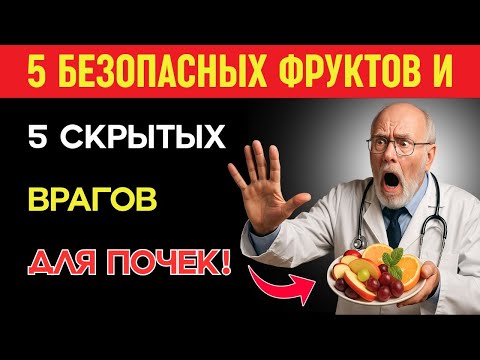 Видео: 5 фруктов, которые разрушают почки, и 5, которые защищают их после 50 лет | Здоровье пожилых.
