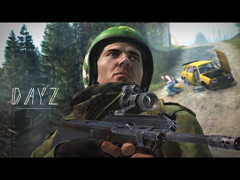 Видео: Наказание кепкострелов и встреча машины в DayZ