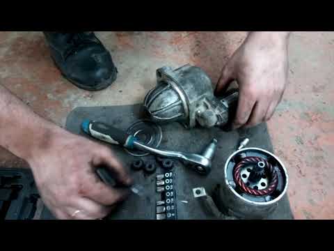 Видео: Замена бендикса в стартере. SsangYong New Actyon.