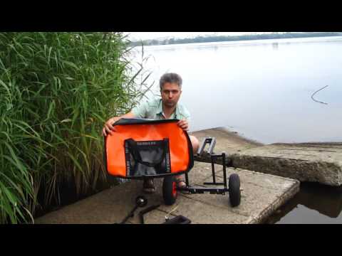 Видео: Тележка ТЕРНИКС для лодочного мотора. Ключевые моменты 2017-18,