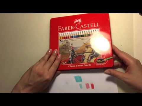 Видео: Обзор цветных карандашей