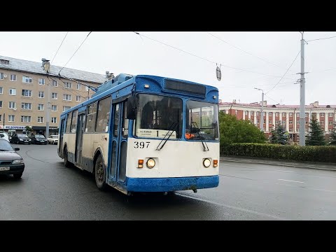 Видео: Троллейбус, маршрут №1 МТрЗ-6223 б.397 (Бывший №1906) (18.10.2023) Петрозаводск