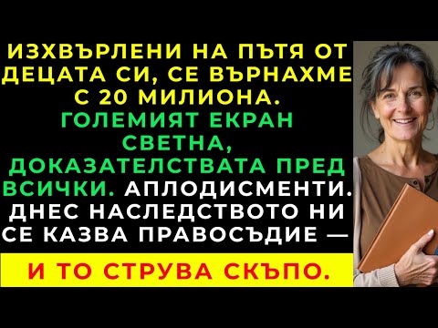Видео: Децата Ни Ни Изхвърлиха На Пътя, Но Справедливостта Дойде С 20 Милиона.