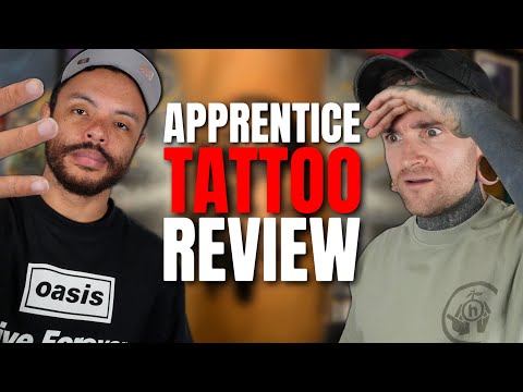Видео: Обзор первой татуировки моего ученика!