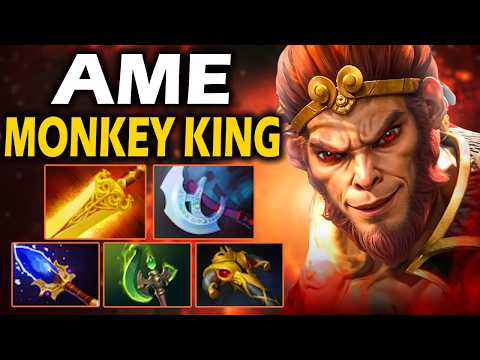 Видео: Аме на Манки Кинге, ЗАРУБА на ХАЙ ММР! - Ame Monkey King 7.37 ДОТА 2