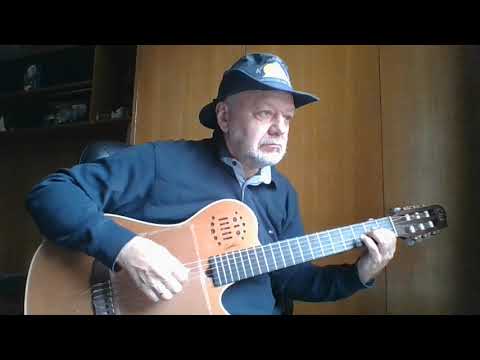 Видео: Тема барона ( Алексей Рыбников) на гитаре