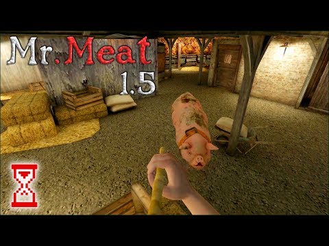 Видео: Усыпил свинью Мистера Мита и проснулся в хлеву | Mr. Meat 1.5