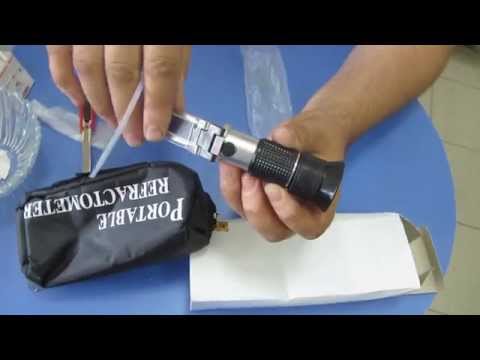 Видео: Посылка из Китая  Рефрактометр  Измерение влажности меда  The parcel from China  The Refractometer