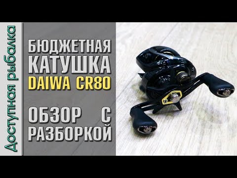 Видео: Бюджетная Мультипликаторная Катушка DAIWA CR80 с АлиЭкспресс. Разборка, выбор DAIWA CC80, CG80, CA80