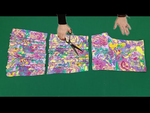 Видео: БРЮКИ ЦЫГАНСКОГО/БОХО 💥 ОЧЕНЬ ПРОСТОЙ крой и шитье многослойных брюк