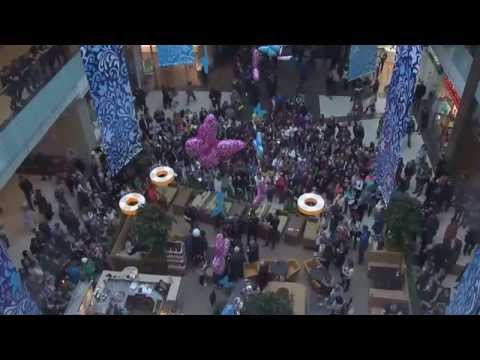 Видео: Флэшмоб Победы в Новом Уренгое