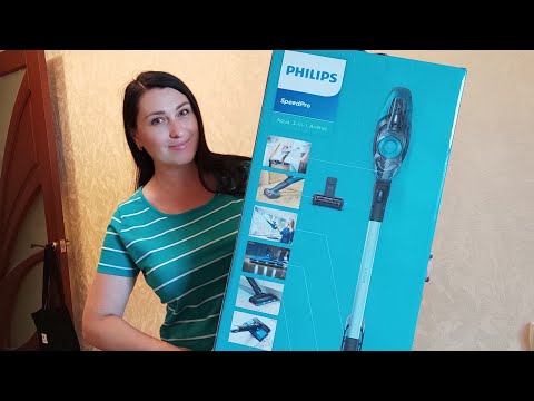 Видео: Мечта хозяйки!Аккумуляторный пылесос PHILIPS SpeedPro Agua FC6729/01