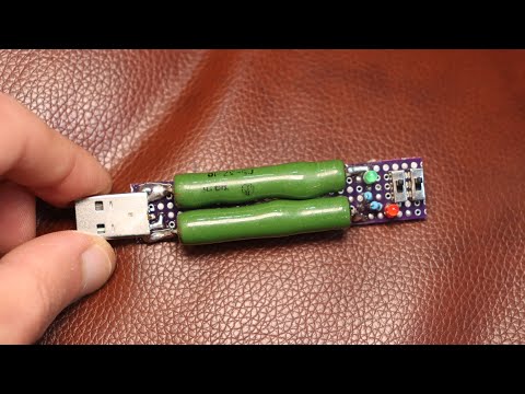 Видео: Простая USB нагрузка за 10 минут