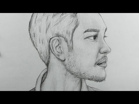 Видео: Как нарисовать лицо мужчины по методу Лумиса, пошаговое руководство