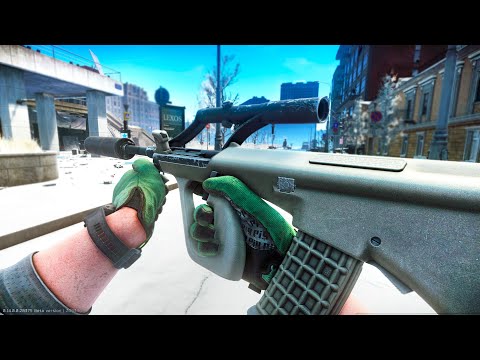Видео: Steyr AUG | БЮДЖЕТНАЯ ПАЛКА-НАГИБАЛКА | ТАРКОВ
