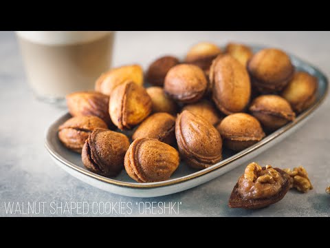 Видео: Walnut Shaped Cookies "Oreshki" | Low Carb Keto Diet | Орешки