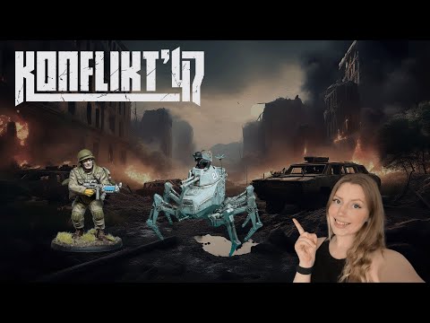Видео: Распаковка и обзор стартового набора Konflikt ’47 | Что внутри?